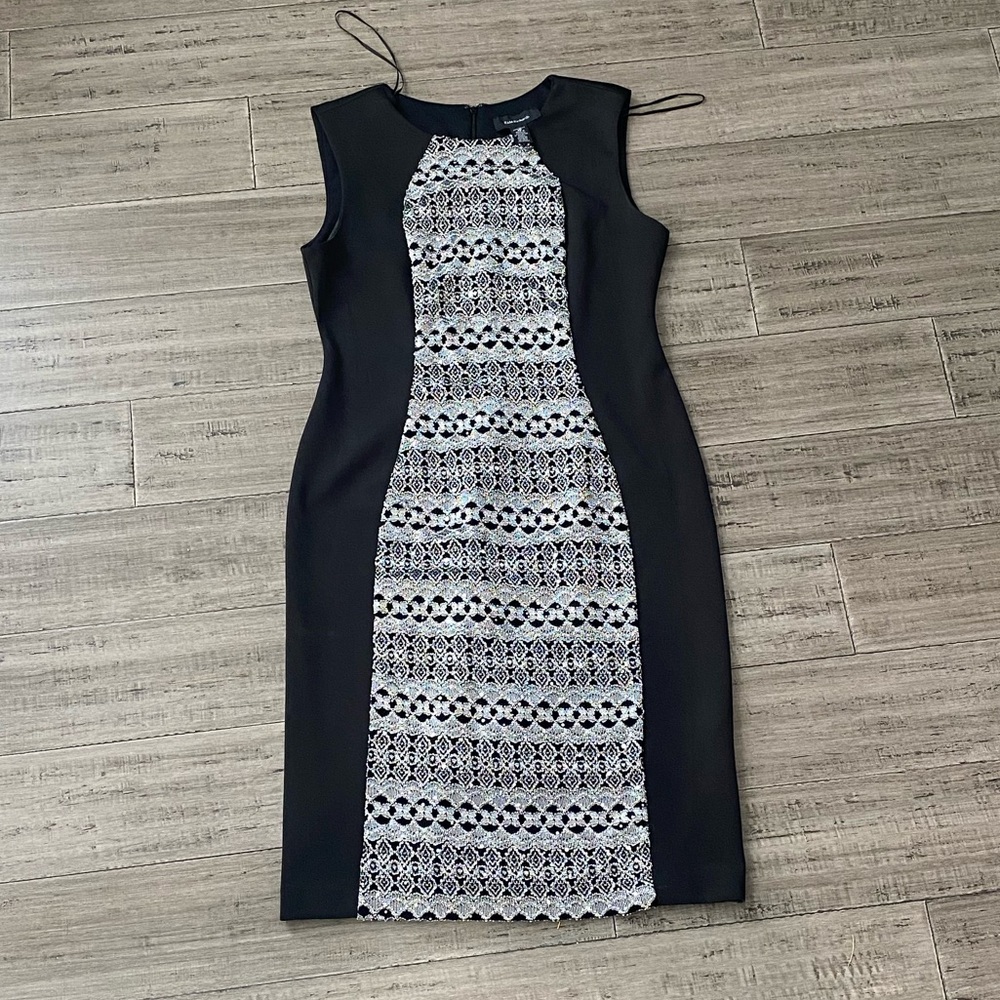 Black gala dress for women